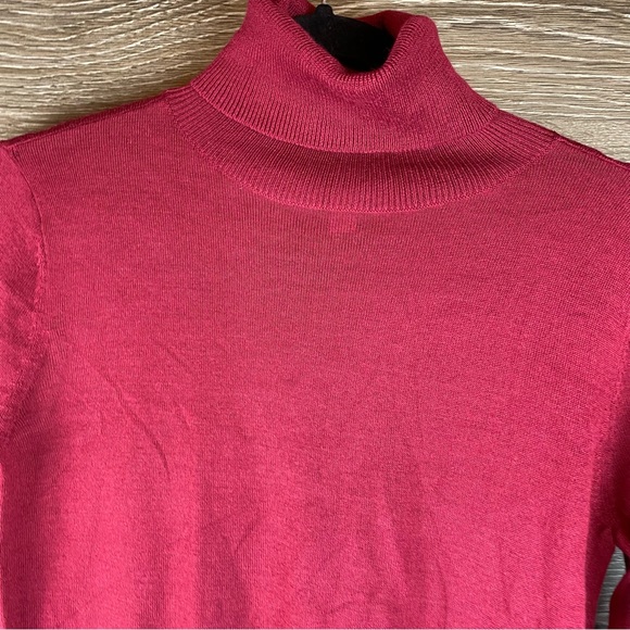 1901 Turtleneck Merino Wool Blend Sweater Size XS NWOT - Picture 5 of 8
